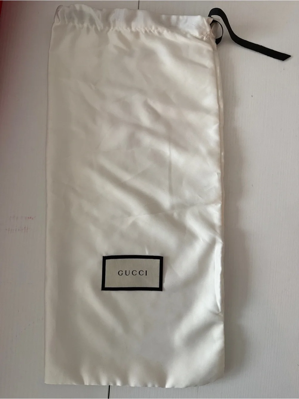 Gucci Black Knit Beanie with Embroidered Tiger